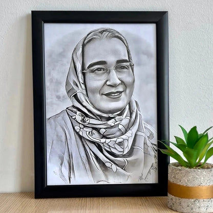 لوحة فنية بورتريه