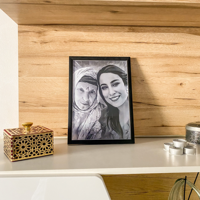 لوحة فنية بورتريه